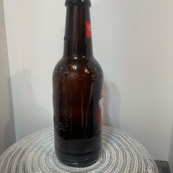 Vintage Dale Earnhardt Jr #8 Budweiser 2000 Glass Bottle - Picture 8 of 13